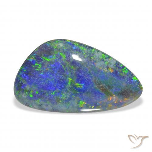 7.02ct 다색 오팔 트리플렛 보석, 팬시한, 불투명체
