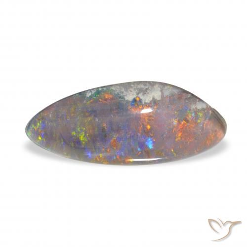 2.41ct 다색 오팔 트리플렛 보석, 팬시한, 불투명체