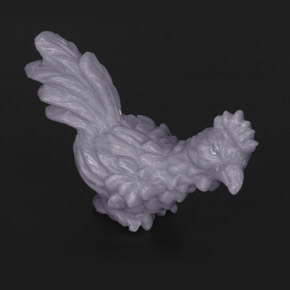 53.30캐럿 천연 멀티컬러 오팔, 멋진 모양, 43.8×35.5 mm, 불투명체