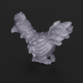 53.30캐럿 천연 멀티컬러 오팔, 멋진 모양, 43.8×35.5 mm, 불투명체