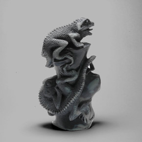 670.74캐럿 천연 멀티컬러 오팔, 멋진 모양, 109.8×92.2 mm, 불투명체