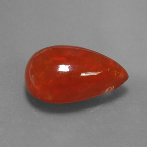 2.64캐럿 천연 멀티컬러 오팔, 투명한, 13.7×8.8 mm, 투명/반투명