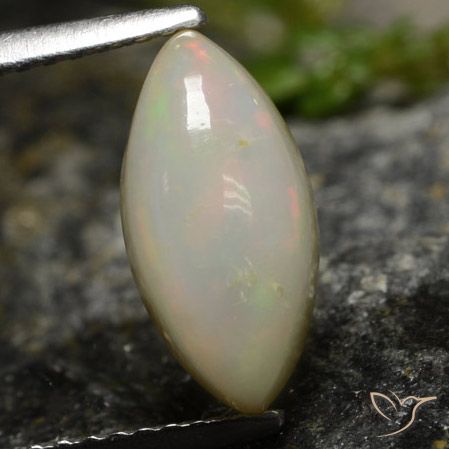 1.78ct 자연스러운 다색 오팔, 보석, 불투명체