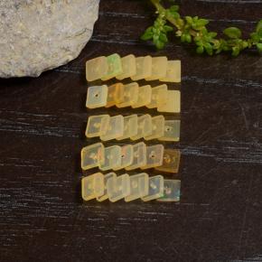 2.84캐럿 천연 다색 오팔 보석, 정사각형, 투명한