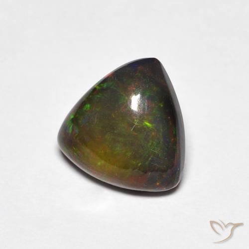 1.19ct 자연스러운 다색 오팔, 일조, 불투명체