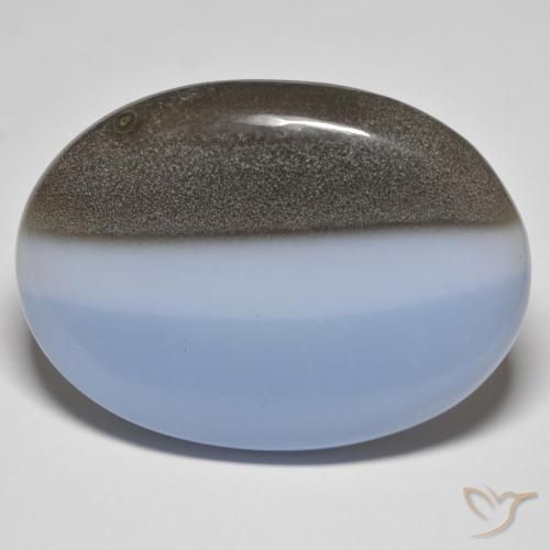 50.36ct 자연스러운 다색 오팔, 타원형, 불투명체