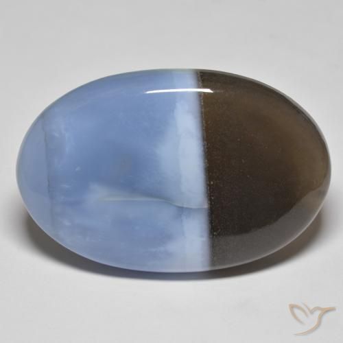 51.46ct 자연스러운 다색 오팔, 타원형, 불투명체