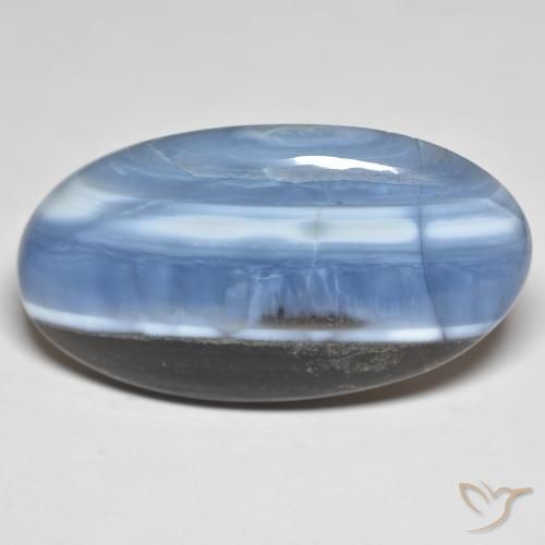33.48ct 자연스러운 다색 오팔, 타원형, 불투명체