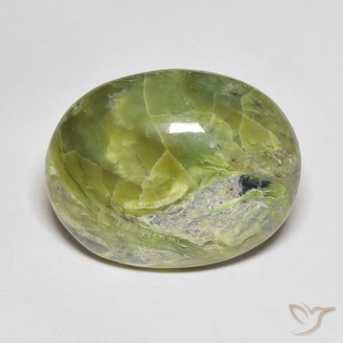 11.93ct 자연스러운 어스 그린 오팔, 타원형, 불투명체