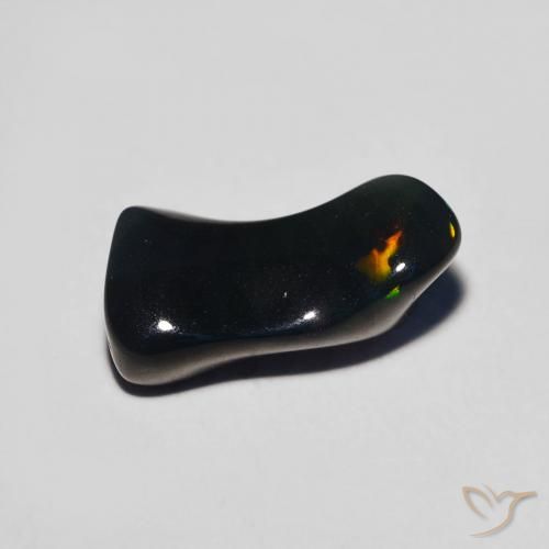 1.96캐럿 천연 다색 오팔, 팬시한, 투명한