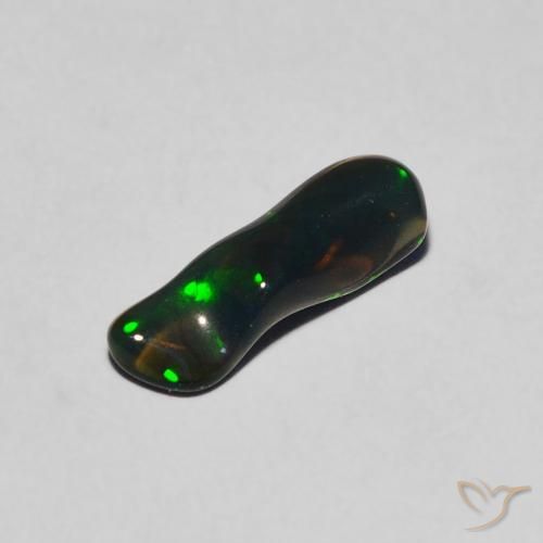 0.70캐럿 천연 다색 오팔, 팬시한, 투명한