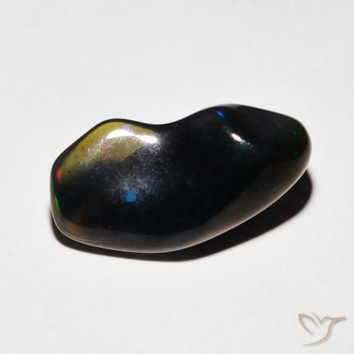 2.38ct 자연스러운 다색 오팔, 팬시한, 투명한