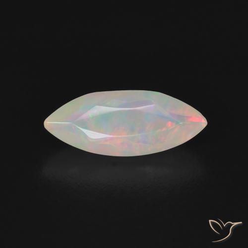 0.70ct 자연스러운 다색 오팔, 보석, 투명한