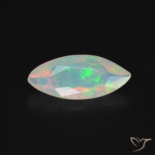 0.75ct 자연스러운 다색 오팔, 보석, 투명한