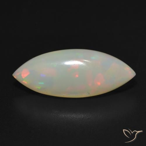 3.05ct 자연스러운 다색 오팔, 보석, 투명한