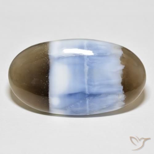 62.29ct 자연스러운 다색 오팔, 타원형, 불투명체