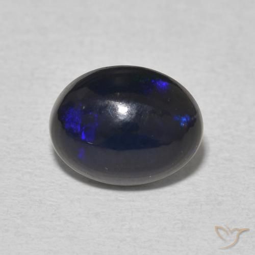 1.16ct 자연스러운 다색 오팔, 타원형, 불투명체