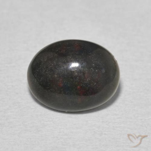 0.93ct 자연스러운 다색 오팔, 타원형, 불투명체