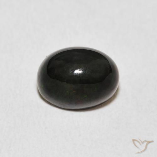 1.83ct 자연스러운 다색 오팔, 타원형, 불투명체