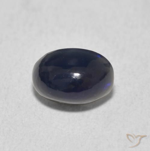 0.57ct 자연스러운 다색 오팔, 타원형, 불투명체