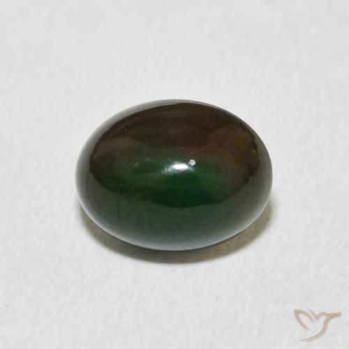 1.33ct 자연스러운 다색 오팔, 타원형, 불투명체
