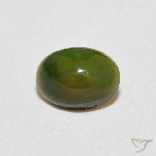 0.49ct 자연스러운 다색 오팔, 타원형, 불투명체