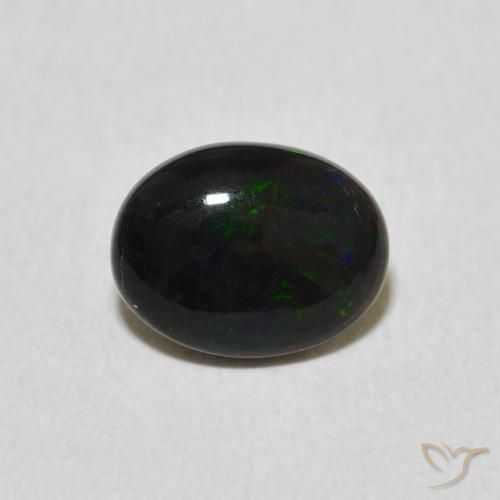 0.86캐럿 타원형 오팔 원석 판매, 느슨한 인증 오팔 에티오피아에서, 천연 보석, 9 x 7 mm, Photo A