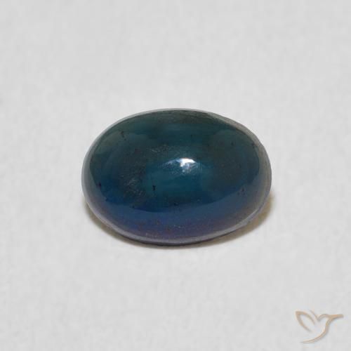 0.41ct 자연스러운 다색 오팔, 타원형, 불투명체