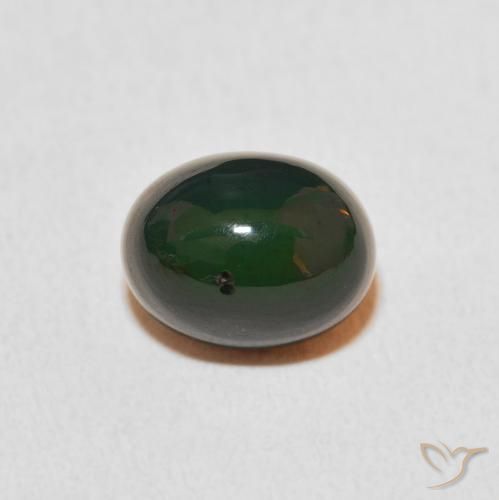 1.73ct 자연스러운 다색 오팔, 타원형, 불투명체