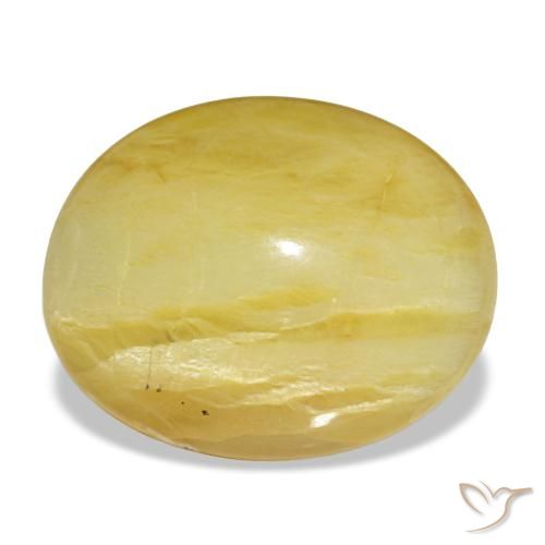 8.78ct 옐로우 오팔, 오벌, 불투명체