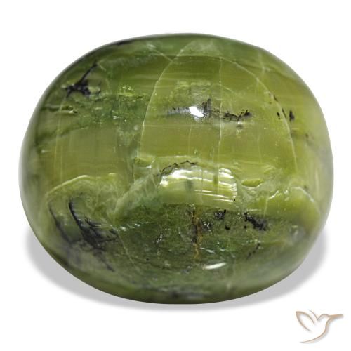 38.09ct 그린 오팔, 오벌, 불투명체