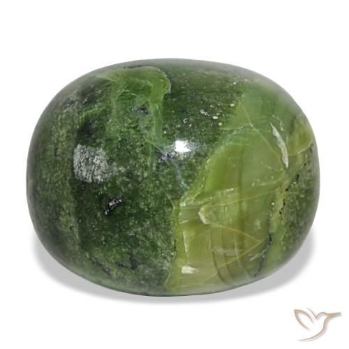 22.98ct 그린 오팔, 쿠션, 불투명체