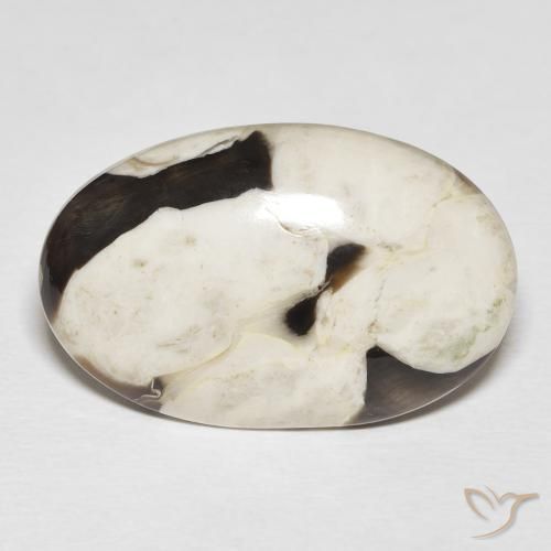 22.29ct 자연스러운 다색 땅콩나무, 타원형, 불투명체