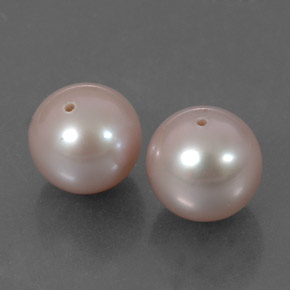 6.01캐럿 천연 미디엄 핑크 진주 보석, 구형 / 볼, 7.55 mm, 불투명체