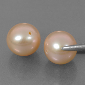 6.13캐럿 천연 핑크 진주 보석, 구형 / 볼, 7.52 mm, 불투명체