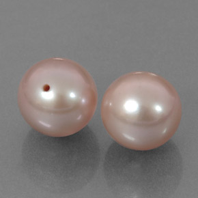 6.78캐럿 천연 핑크 진주 보석, 구형 / 볼, 7.83 mm, 불투명체