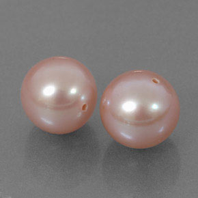 캐럿 천연 핑크 진주 보석, 구형 / 볼, 7.73 mm, 불투명체