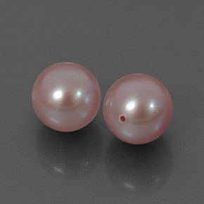 6.78캐럿 천연 핑크 진주 보석, 구형 / 볼, 7.93 mm, 불투명체