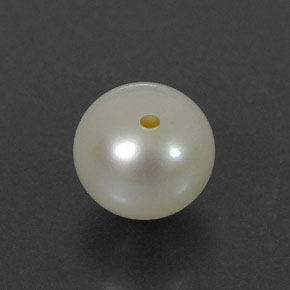 3.81캐럿 천연 크림 진주, 구형 / 볼, 8.39 mm, 불투명체
