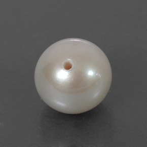 3.60캐럿 천연 크림 진주, 구형 / 볼, 8.16 mm, 불투명체