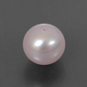 3.60캐럿 천연 핑크 진주, 구형 / 볼, 8.09 mm, 불투명체