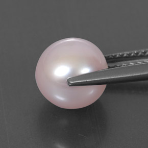 3.60캐럿 천연 핑크 진주, 구형 / 볼, 8.09 mm, 불투명체