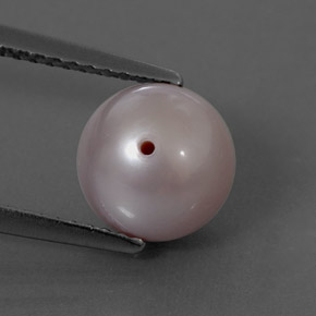 3.42캐럿 천연 미디엄 핑크 진주, 구형 / 볼, 7.99 mm, 불투명체