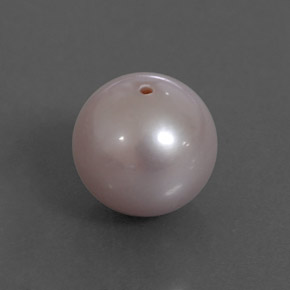 3.42캐럿 천연 미디엄 핑크 진주, 구형 / 볼, 7.99 mm, 불투명체
