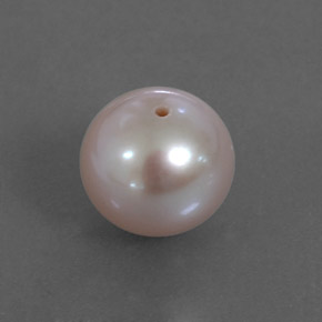 3.25캐럿 천연 미디엄 핑크 진주, 구형 / 볼, 7.73 mm, 불투명체