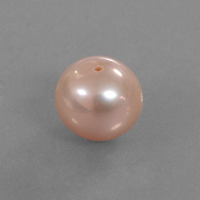 3.10캐럿 천연 골든 진주, 구형 / 볼, 7.79 mm, 불투명체