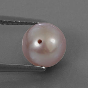 3.21캐럿 천연 오렌지 핑크 진주, 구형 / 볼, 7.78 mm, 불투명체