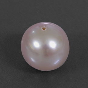 3.57캐럿 천연 라벤더 진주, 구형 / 볼, 8.11 mm, 불투명체