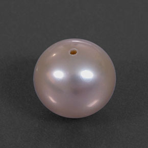 3.40캐럿 천연 미디엄 핑크 진주, 구형 / 볼, 7.93 mm, 불투명체