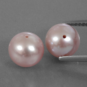 6.50캐럿 천연 오렌지 핑크 진주 보석, 구 / 공, 불투명체